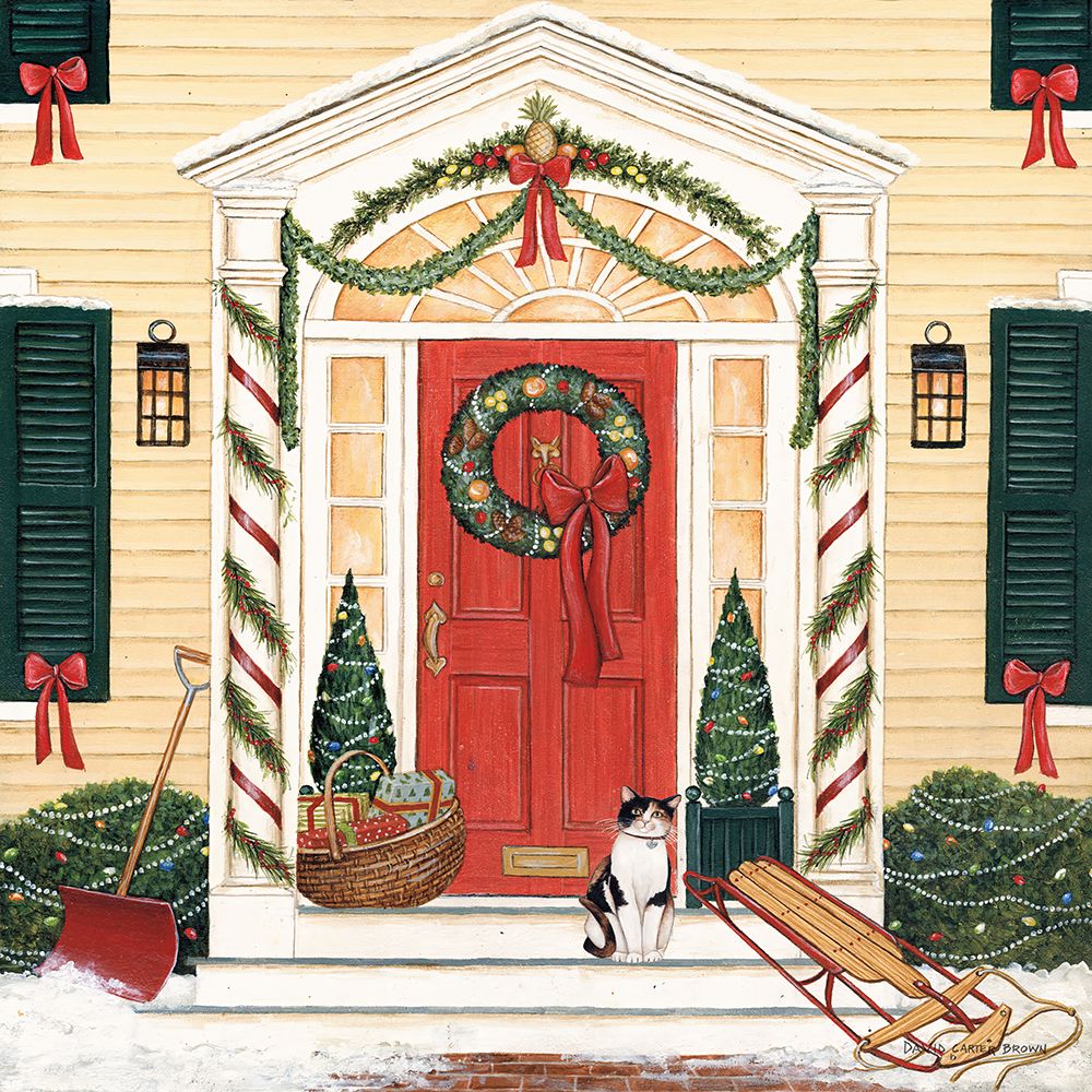 Wall Art Painting id:722437, Name: Home for the Holidays II, Artist: Brown, David Carter