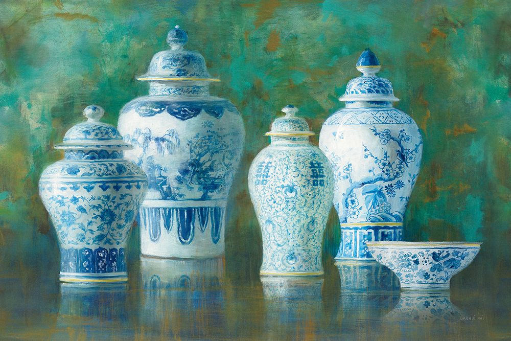 Wall Art Painting id:678476, Name: Ginger Jar Still Life, Artist: Nai, Danhui