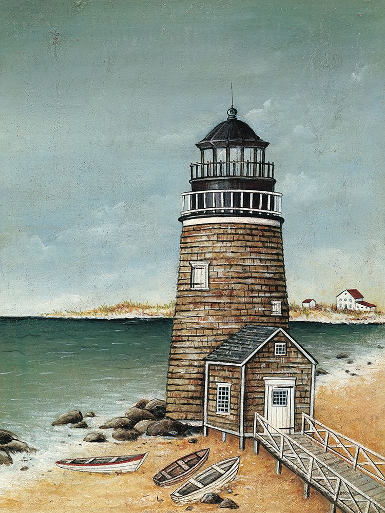 Wall Art Painting id:724855, Name: Beach House, Artist: Brown, David Carter