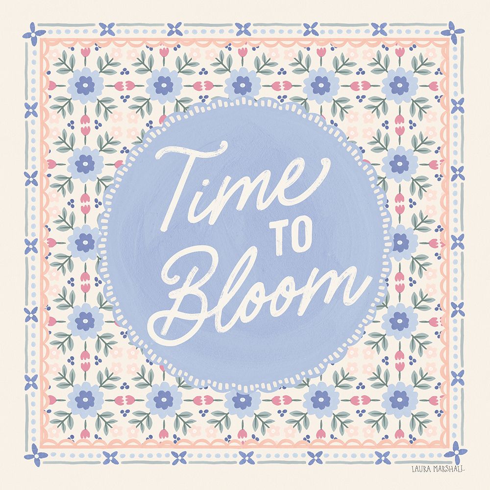 Wall Art Painting id:751171, Name: Blooming Spring IV, Artist: Marshall, Laura