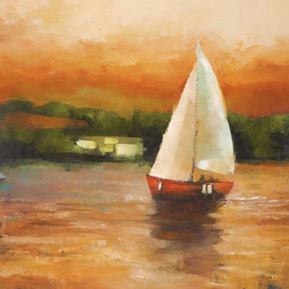 Wall Art Painting id:20506, Name: Majorcan Sail II, Artist: Rogers, Adam