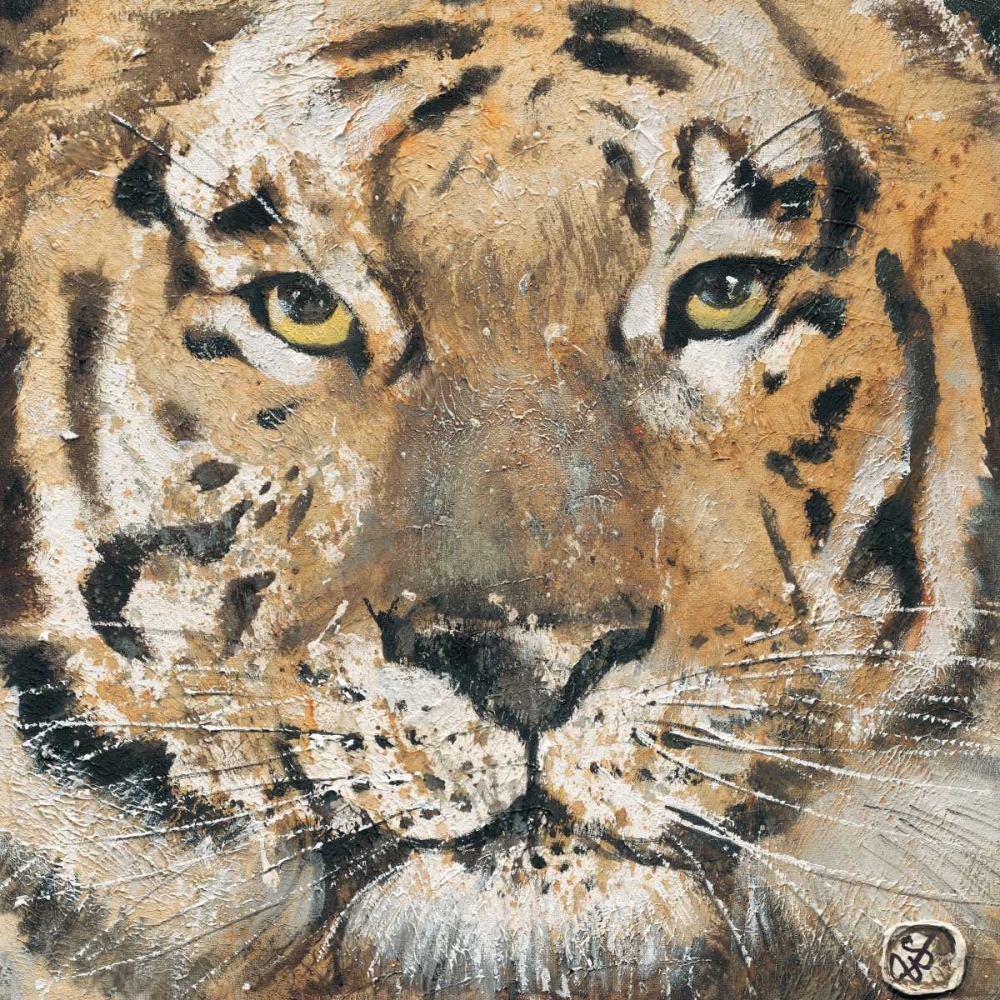 Wall Art Painting id:32008, Name: Tiger, Artist: Volynets, Yuliya