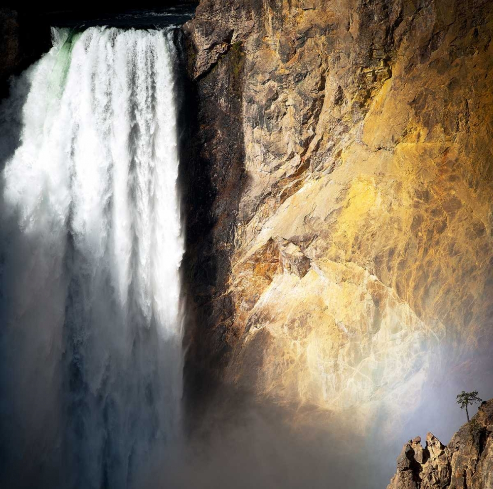 Wall Art Painting id:27786, Name: Lower Falls Yellowstone, Artist: Stalowy, John