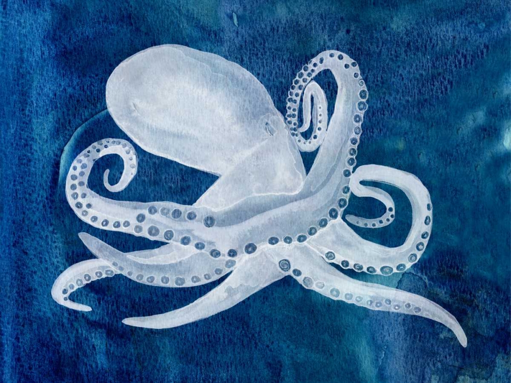 Wall Art Painting id:120610, Name: Cephalopod I, Artist: Ludwig, Alicia