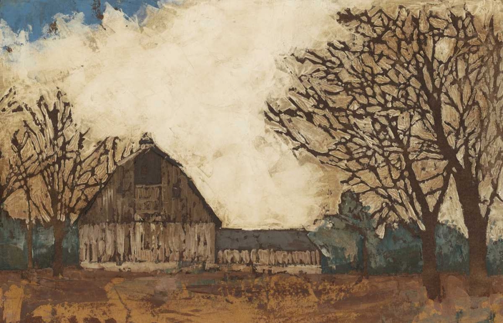 Wall Art Painting id:147702, Name: Erstwhile Barn I, Artist: Meagher, Megan