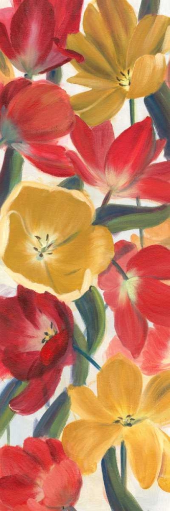 Wall Art Painting id:147815, Name: Tulip Array Panel I, Artist: Iafrate, Sandra