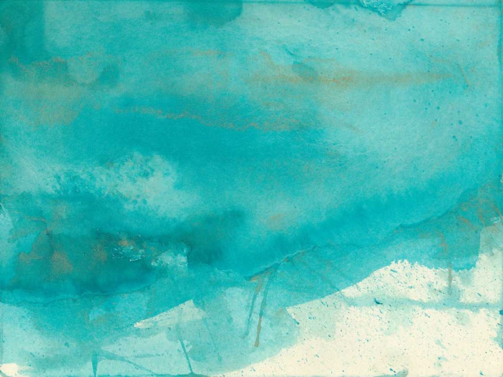 Wall Art Painting id:147990, Name: Turquoise Moment IV, Artist: Combs, Joyce