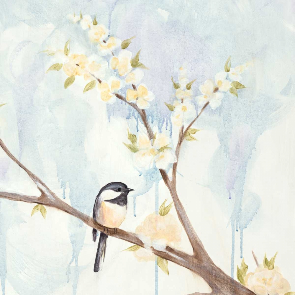 Wall Art Painting id:155212, Name: Spring Chickadees II, Artist: Reynolds, Jade