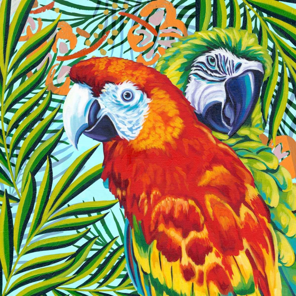 Wall Art Painting id:50734, Name: Luau I, Artist: Vitaletti, Carolee