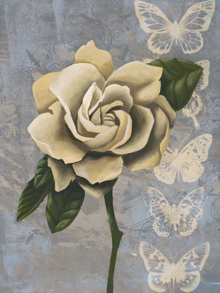 Wall Art Painting id:68191, Name: Blissful Gardenia I, Artist: Popp, Grace