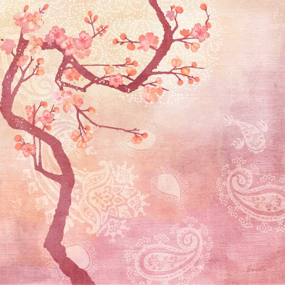 Wall Art Painting id:76364, Name: Sweet Cherry Blossoms V, Artist: Evelia Designs