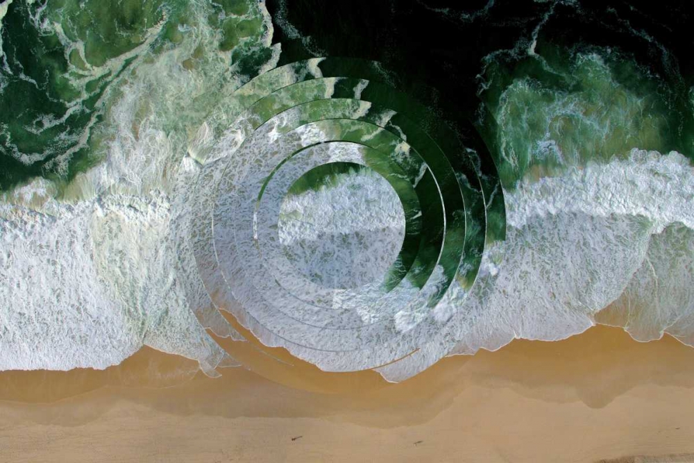 Wall Art Painting id:155731, Name: Sea Wave II, Artist: Wang, Melissa