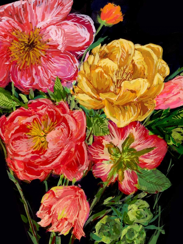 Wall Art Painting id:155691, Name: Vintage Bouquet IV, Artist: Wang, Melissa