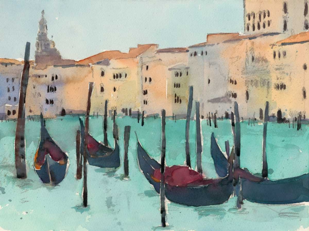 Wall Art Painting id:164781, Name: Venice Plein Air VII, Artist: Dixon, Samuel