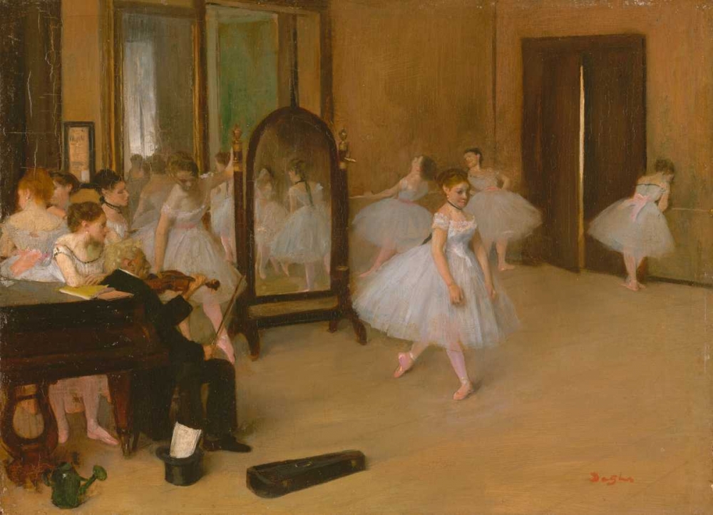 Wall Art Painting id:165557, Name: The Dancing Class, Artist: Degas, Edgar