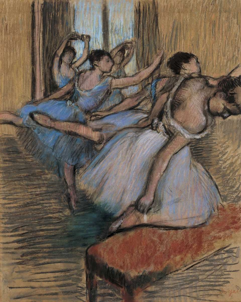 Wall Art Painting id:165561, Name: The Dancers, Artist: Degas, Edgar