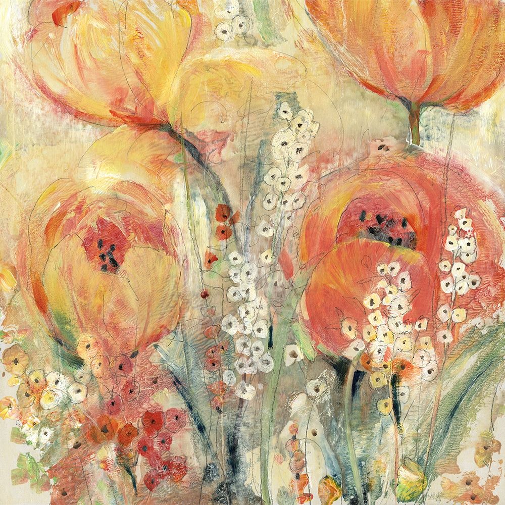 Art Print: Spring Tulip Array II