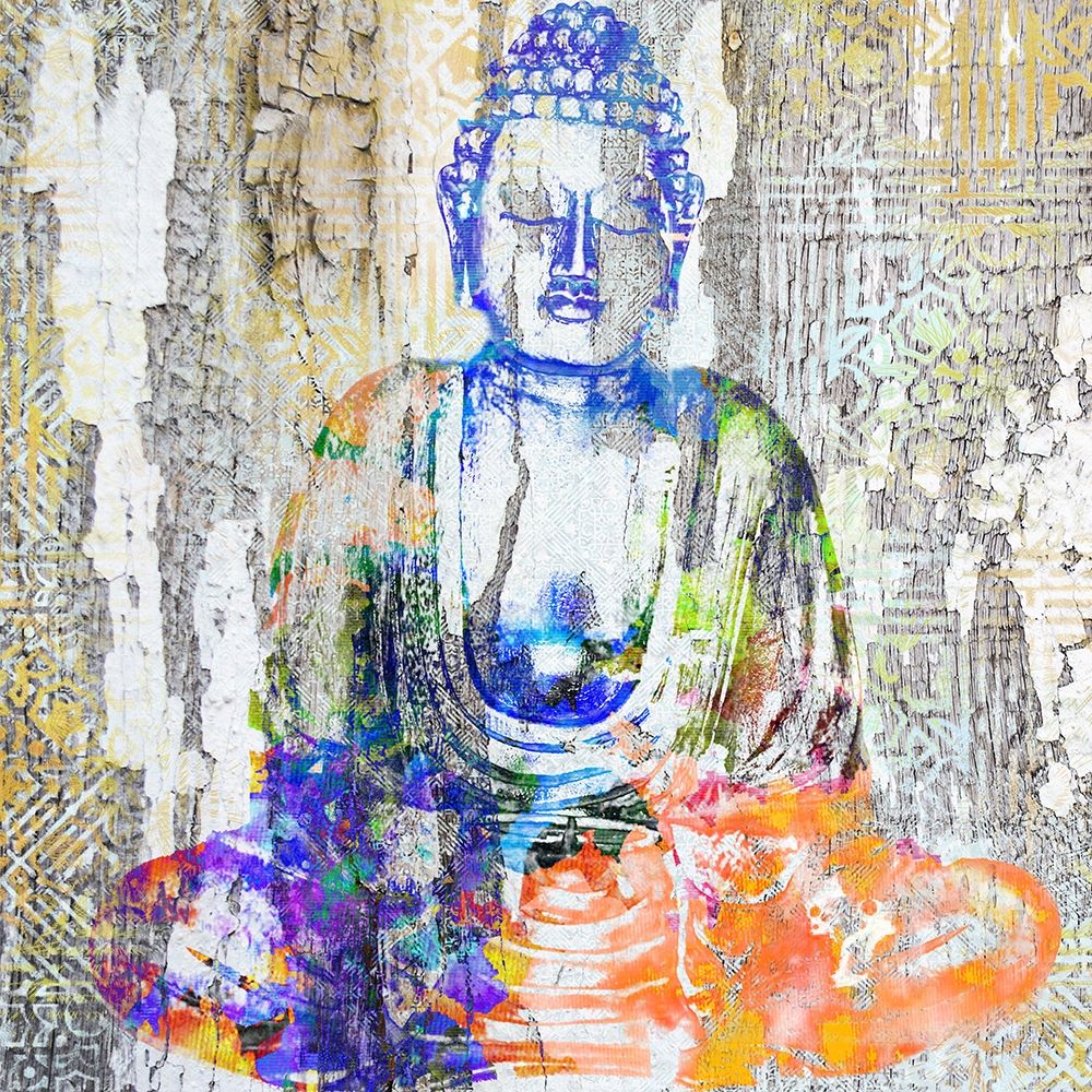 Wall Art Painting id:196038, Name: Timeless Buddha II, Artist: Surma and Guillen