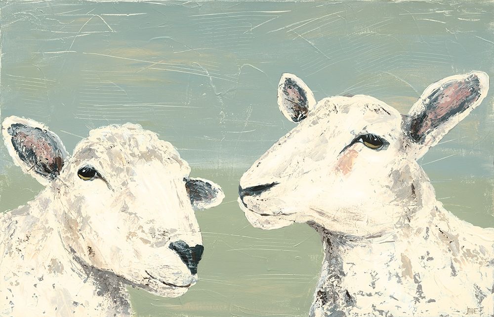Wall Art Painting id:197279, Name: Bashful Sheep I, Artist: Reynolds, Jade