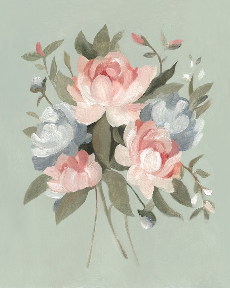 Wall Art Painting id:208248, Name: Pastel Bouquet I, Artist: Scarvey, Emma