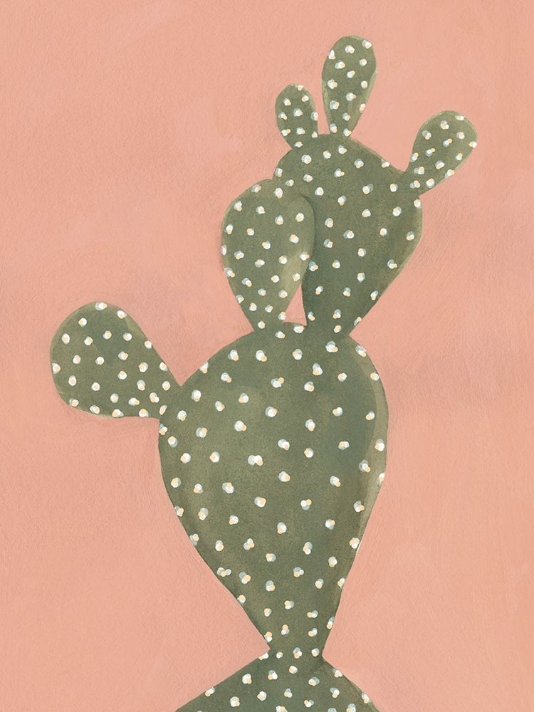 Wall Art Painting id:209513, Name: Coral Cacti II, Artist: Scarvey, Emma