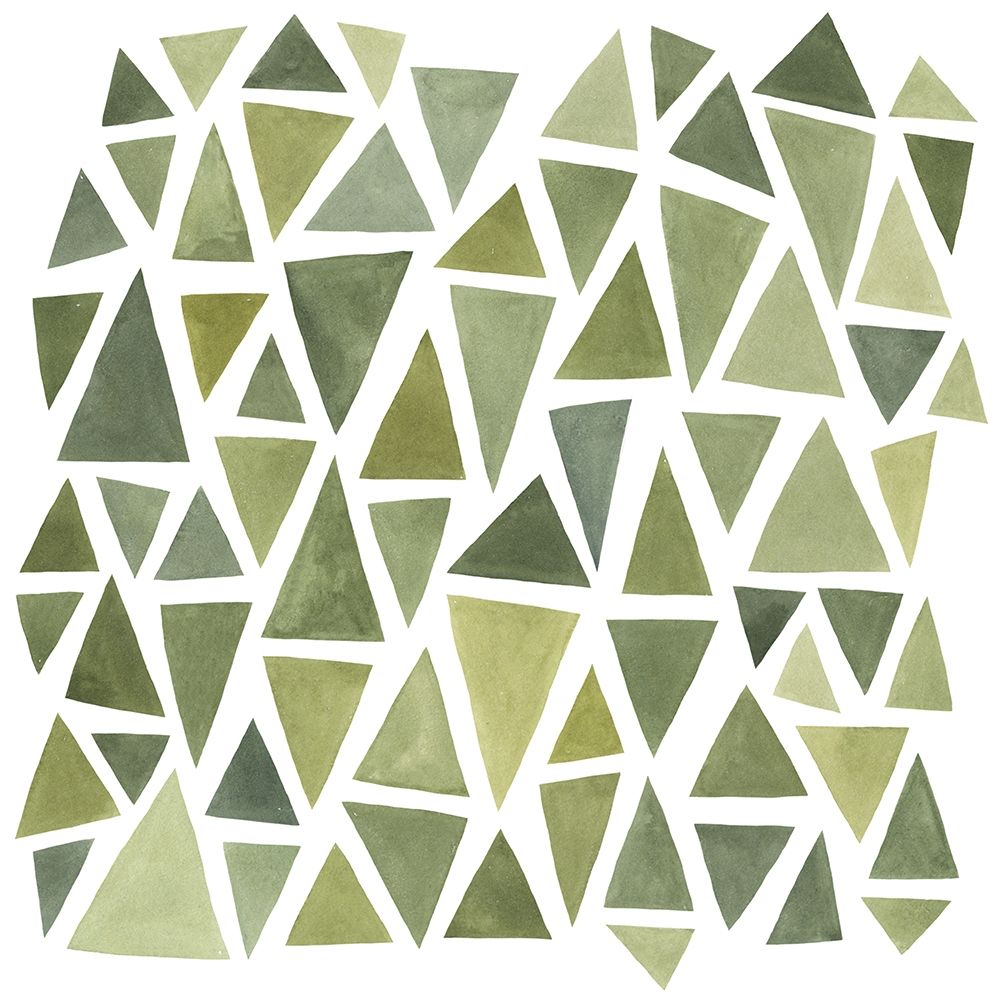 Wall Art Painting id:209549, Name: Celadon Geometry I, Artist: Scarvey, Emma