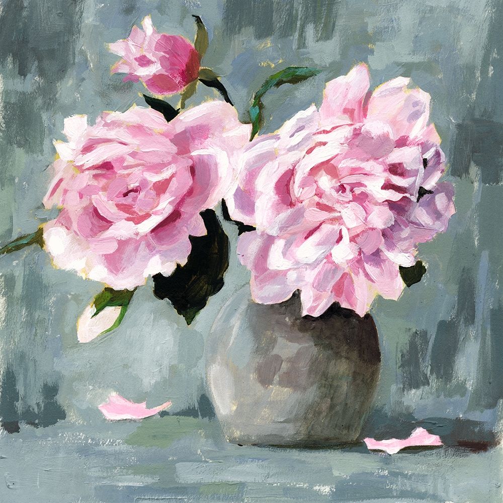 Wall Art Painting id:214574, Name: Peony Study I, Artist: Borges, Victoria