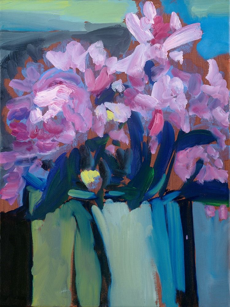 Wall Art Painting id:214529, Name: Violet Spring Flowers III, Artist: Ferrell, Erin McGee