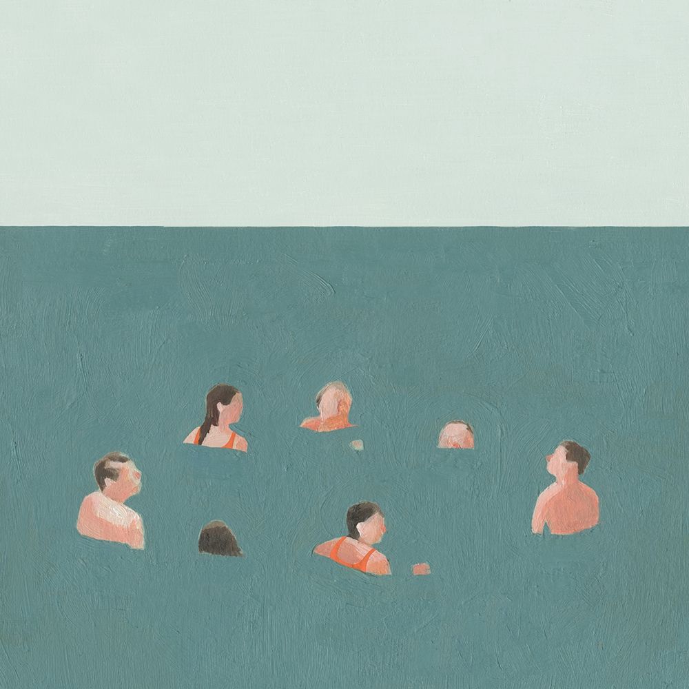 Wall Art Painting id:214948, Name: The Swimmers I, Artist: Scarvey, Emma