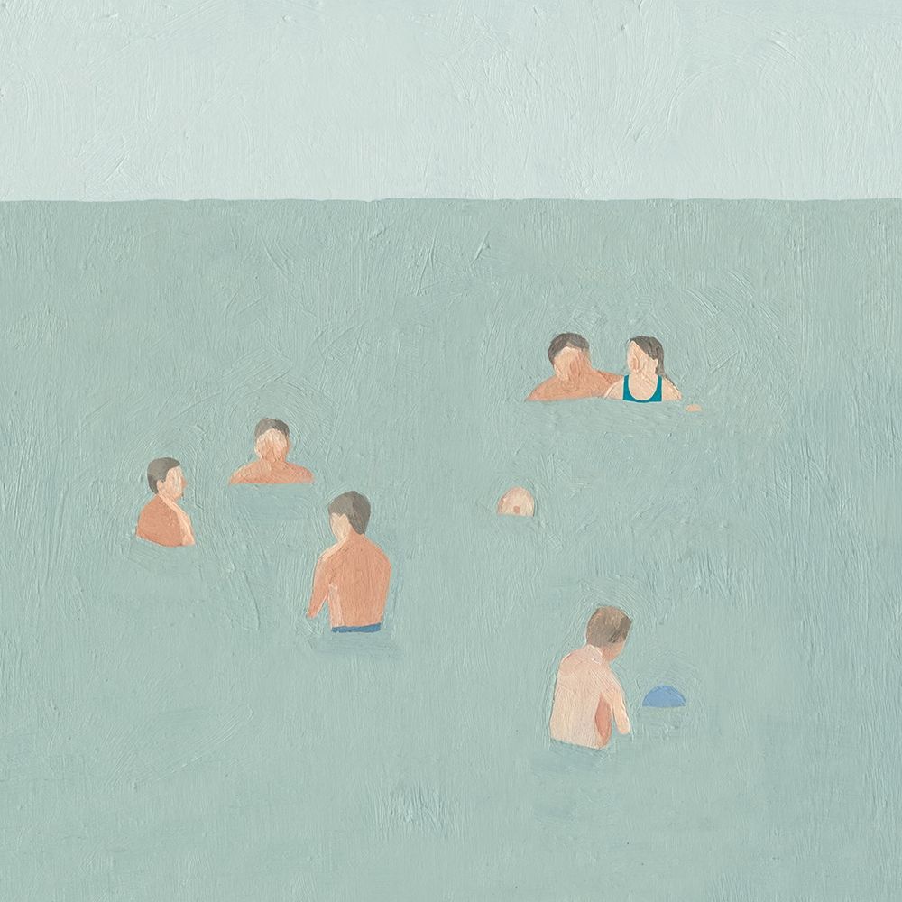 Wall Art Painting id:214949, Name: The Swimmers II, Artist: Scarvey, Emma