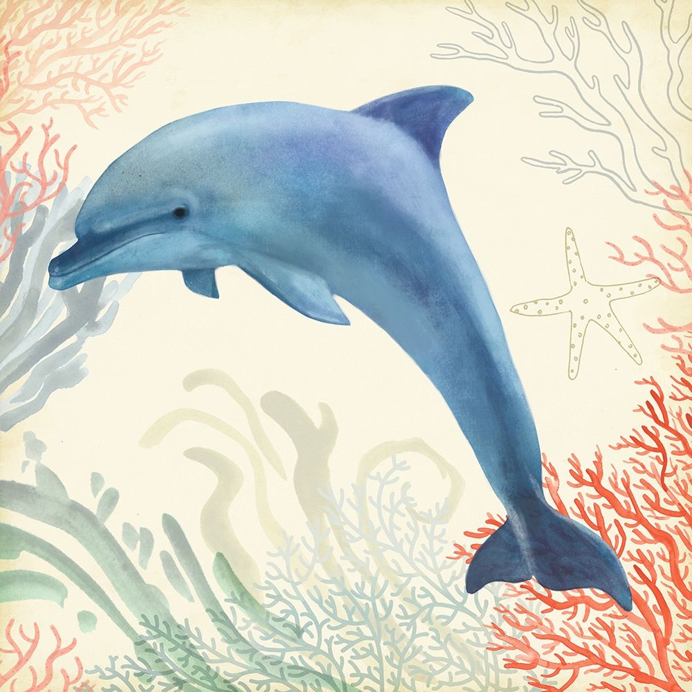 Wall Art Painting id:215012, Name: Underwater Whimsy II, Artist: Borges, Victoria