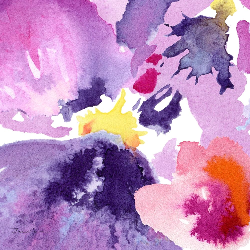 Wall Art Painting id:215259, Name: Watercolor Flower Composition IV, Artist: Evelia Designs