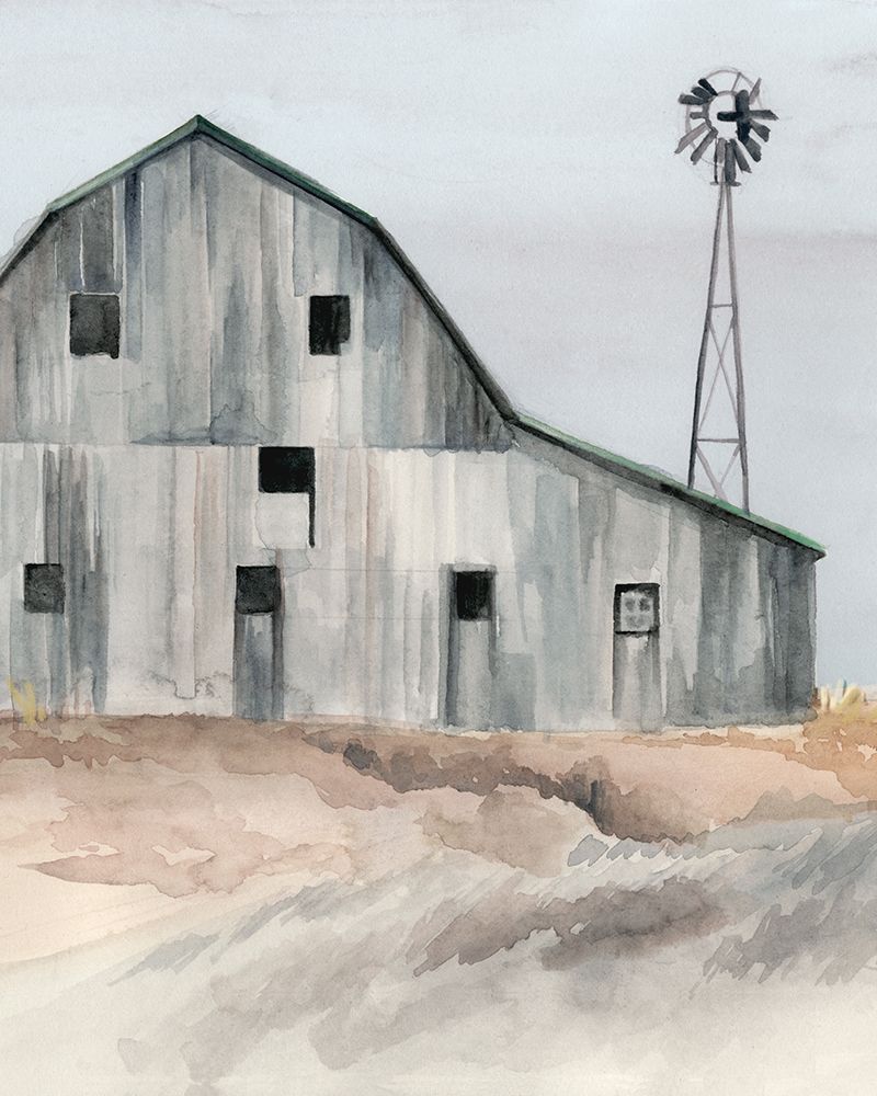 Wall Art Painting id:215277, Name: Winter Barn I, Artist: Parker, Jennifer Paxton