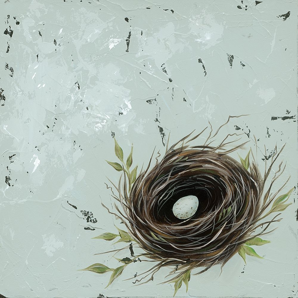 Wall Art Painting id:228172, Name: Flower Nest I, Artist: Reynolds, Jade