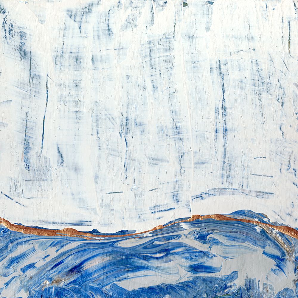 Wall Art Painting id:218034, Name: Blue Highlands II, Artist: Ludwig, Alicia