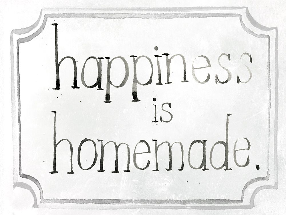 Wall Art Painting id:218178, Name: Homemade Happy I, Artist: Parker, Jennifer Paxton