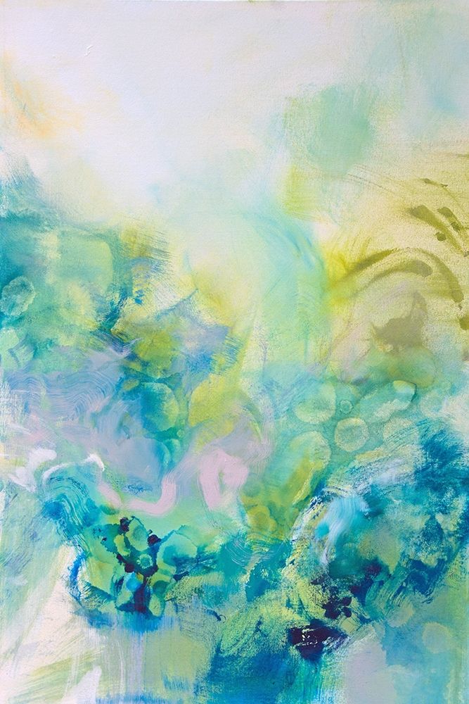 Wall Art Painting id:228454, Name: Turquoise Flow I, Artist: Gardner, Jennifer