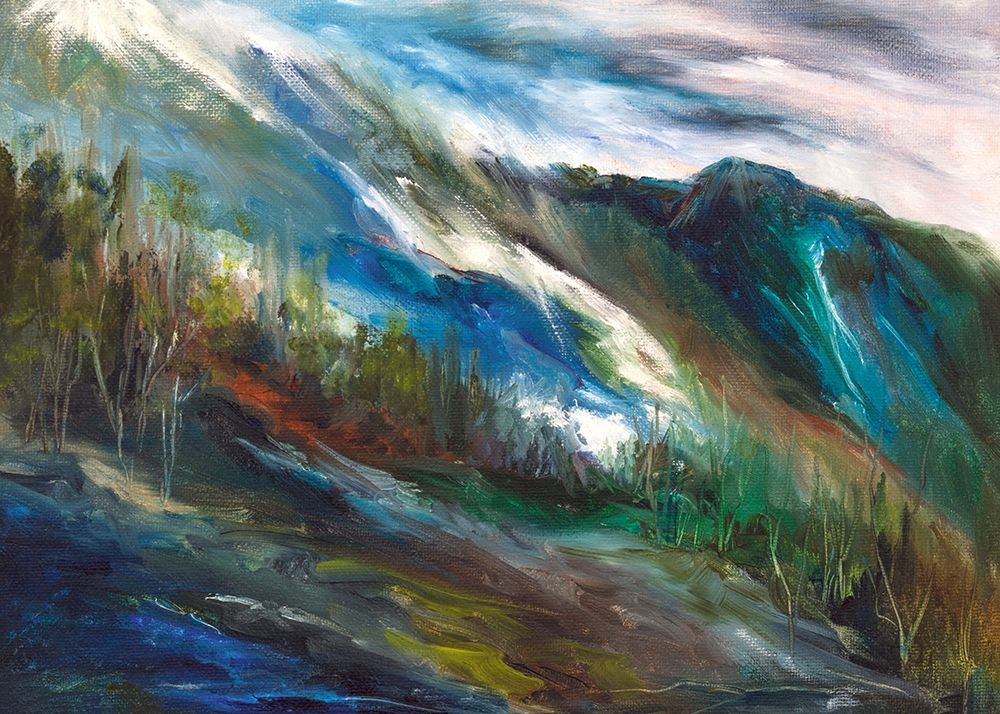 Wall Art Painting id:228800, Name: Sierra Storm, Artist: Finch, Sheila