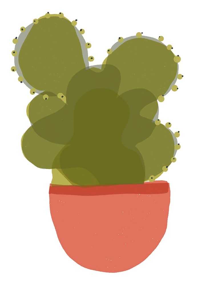 Art Print: Mod Cactus II
