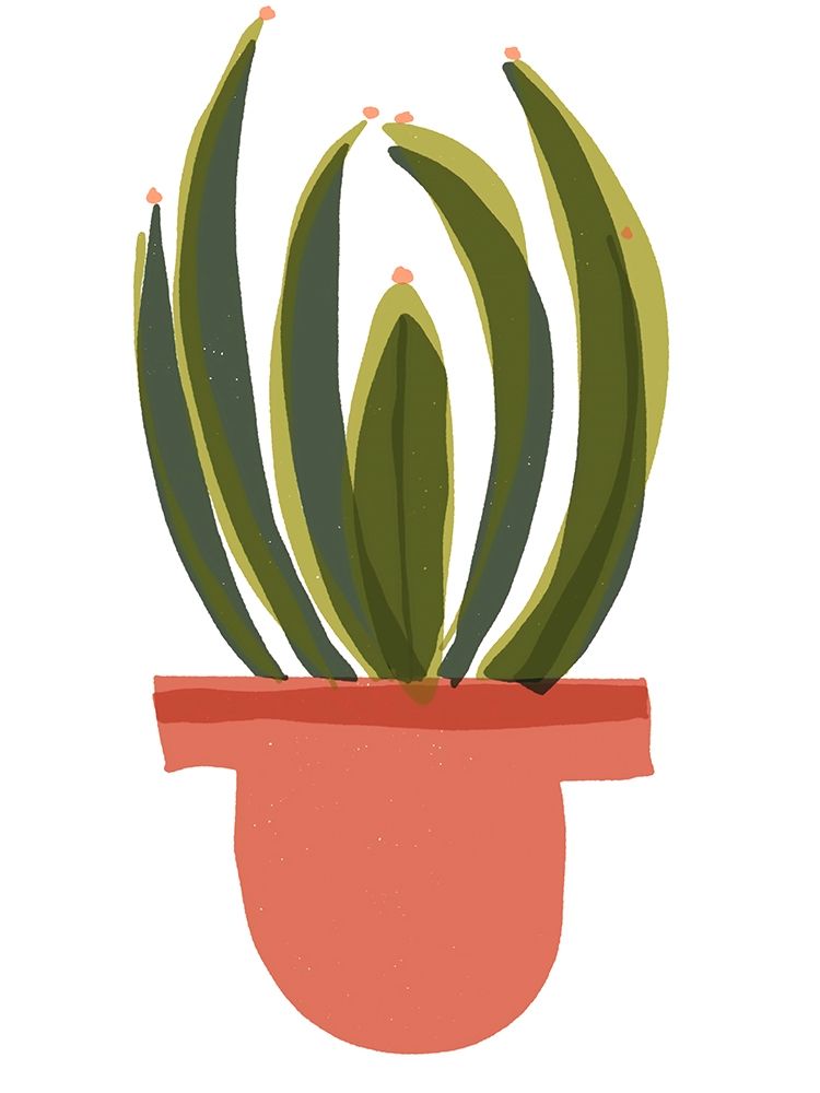 Art Print: Mod Cactus IV