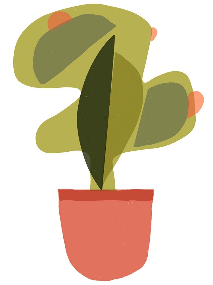 Art Print: Mod Cactus V