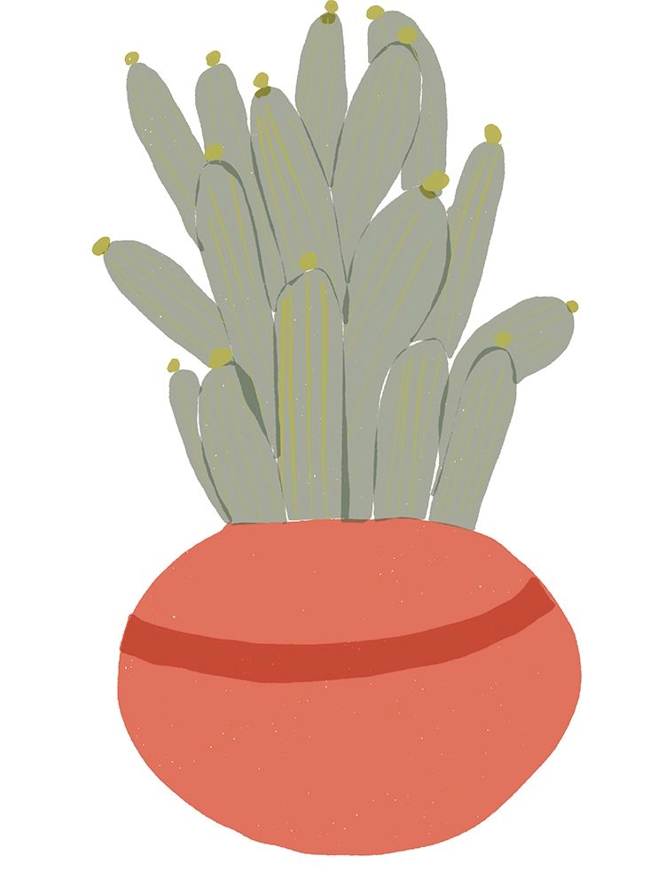 Art Print: Mod Cactus VIII