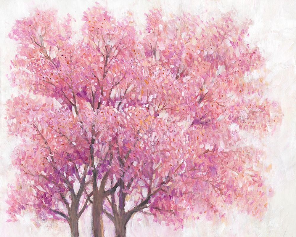 Wall Art Painting id:230928, Name: Pink Cherry Blossom Tree I, Artist: OToole, Tim