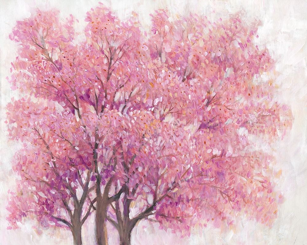 Wall Art Painting id:246389, Name: Pink Cherry Blossom Tree I, Artist: OToole, Tim