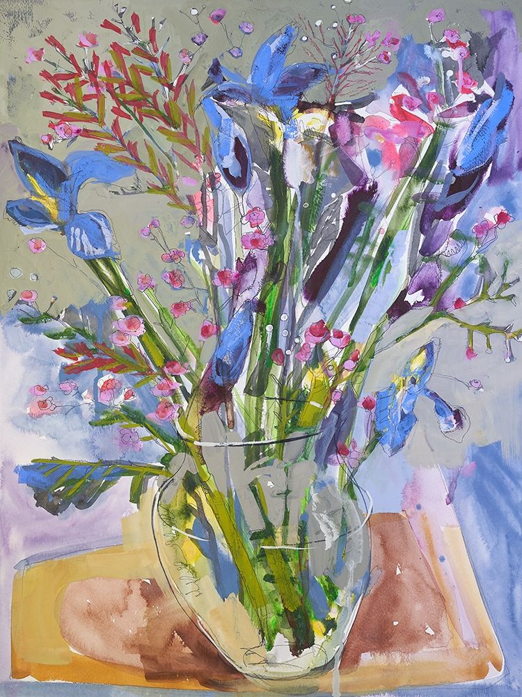 Wall Art Painting id:258679, Name: Maine Spring Flowers II, Artist: Ferrell, Erin McGee