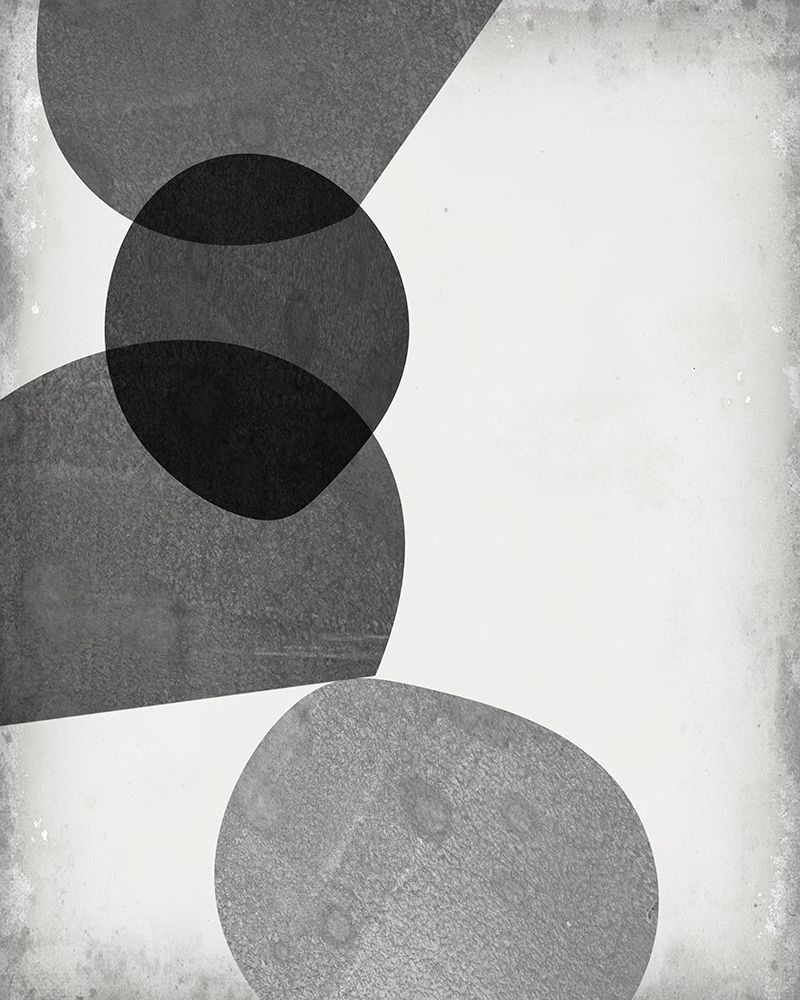 Wall Art Painting id:258751, Name: Grey Shapes II, Artist: Goldberger, Jennifer