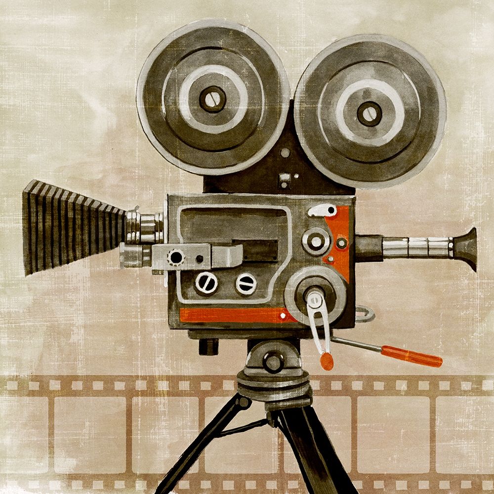 Wall Art Painting id:259035, Name: Vintage Reel II, Artist: Popp, Grace