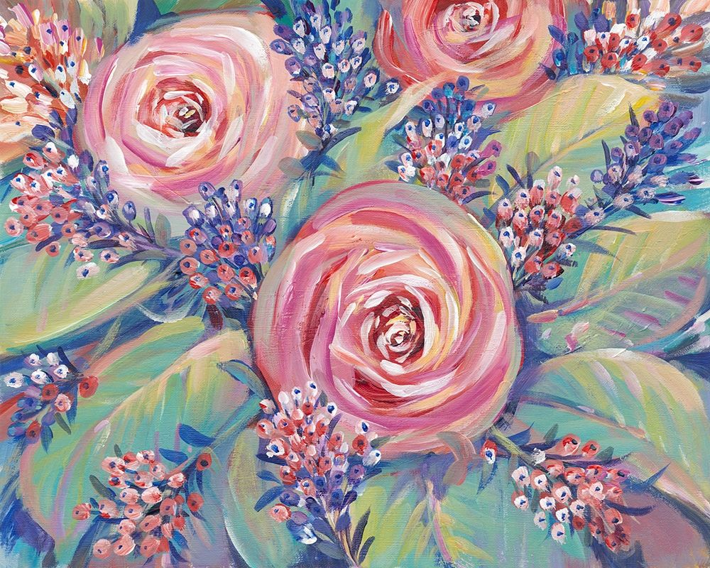 Wall Art Painting id:259221, Name: Shades of Pink II, Artist: OToole, Tim