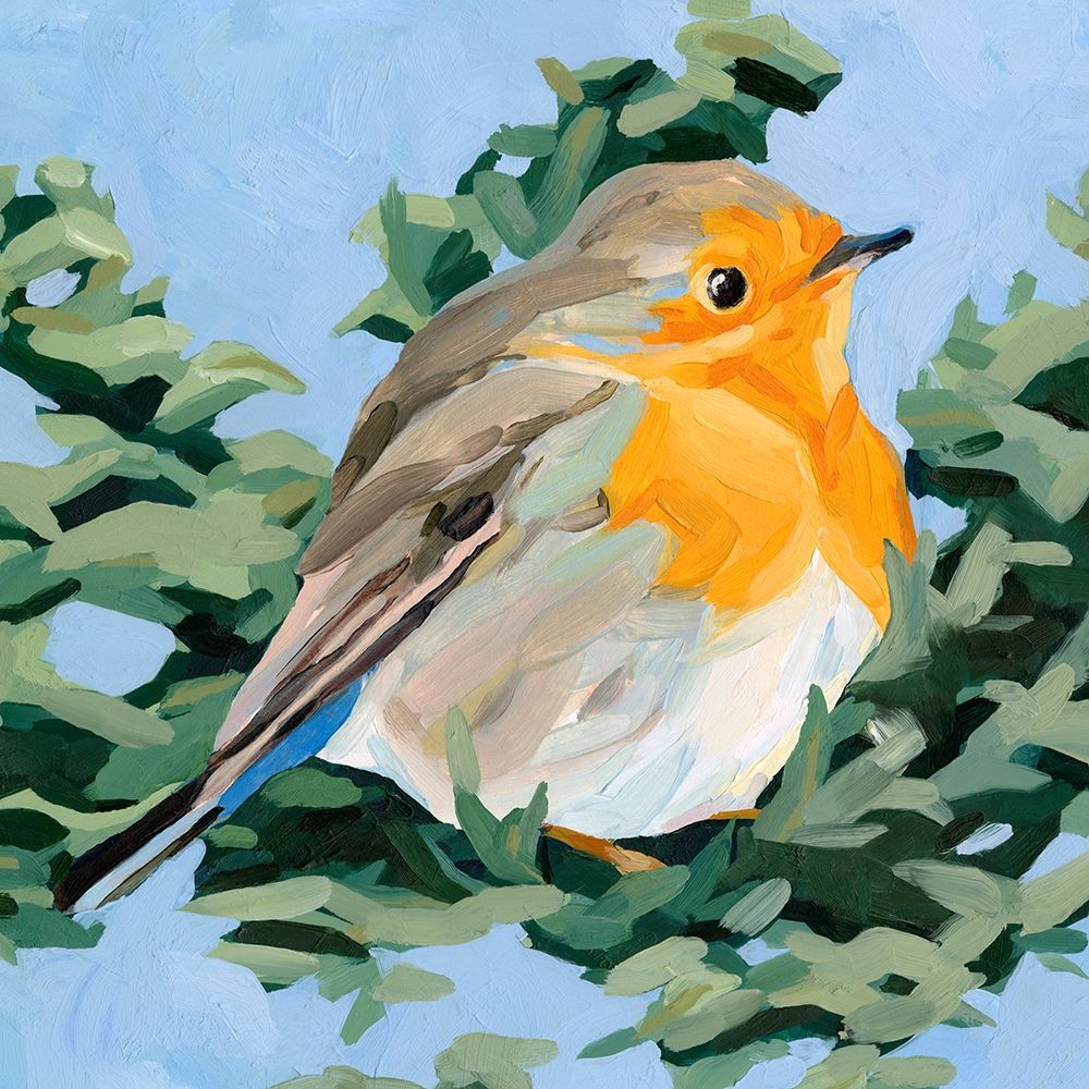 Wall Art Painting id:275007, Name: Painterly Bird I, Artist: Scarvey, Emma