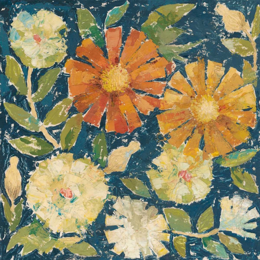 Wall Art Painting id:68447, Name: April Flowers I, Artist: Meagher, Megan